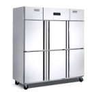 6 Door Dual Temperature Commercial Refrigerator (Heavy Duty) - 1600L