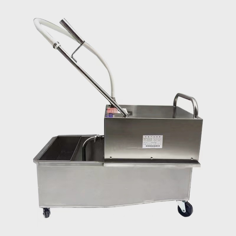LYC-03 58L Commercial Oil Filter Cart