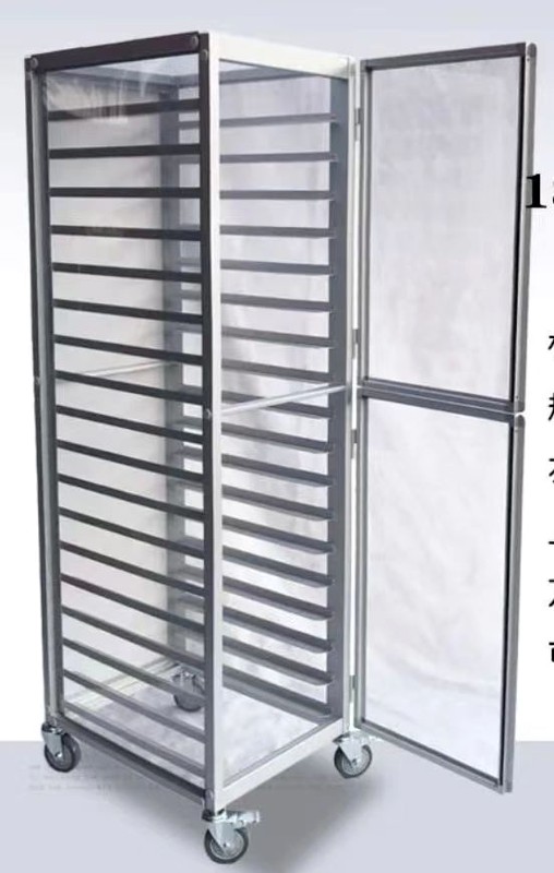 MightyChef 18-Tier Aluminum Enclosed Pan Rack