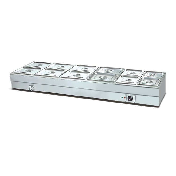 Commercial Countertop 12-Pot Bain Marie MC-12B