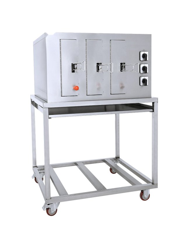 Commercial Electric 3-Rod Fish Grill MC-3E