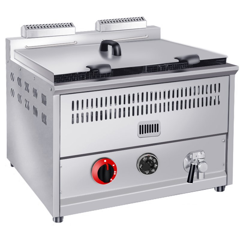Commercial Gas Countertop Single Tank Fryer MC-73B