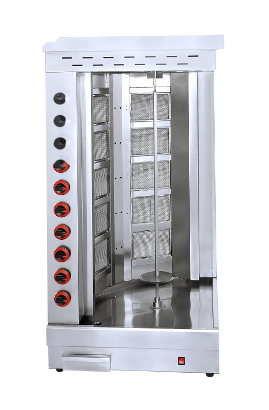 Commercial Gas 10-Burner Shawarma Grill MC-960QQM