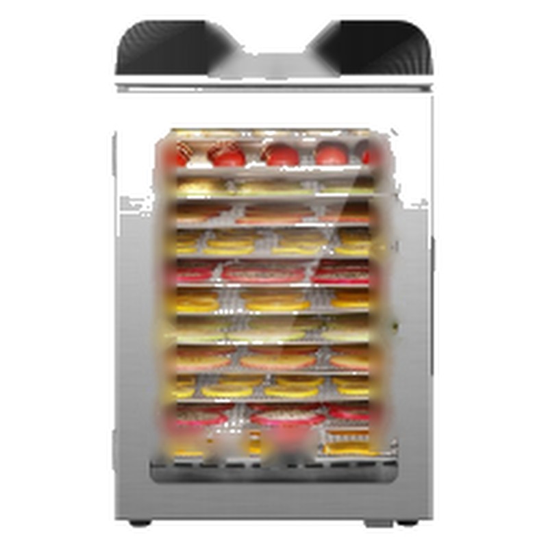 12-Tray TFT Display Dehydrator with Recipes