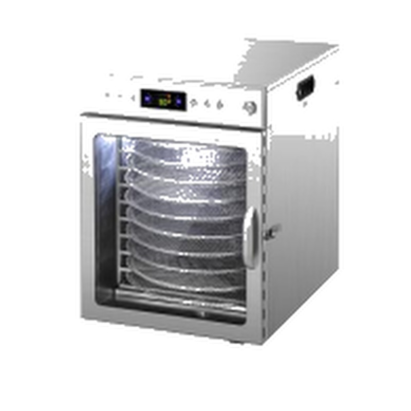 Compact 10-Tray Rotating Food Dehydrator