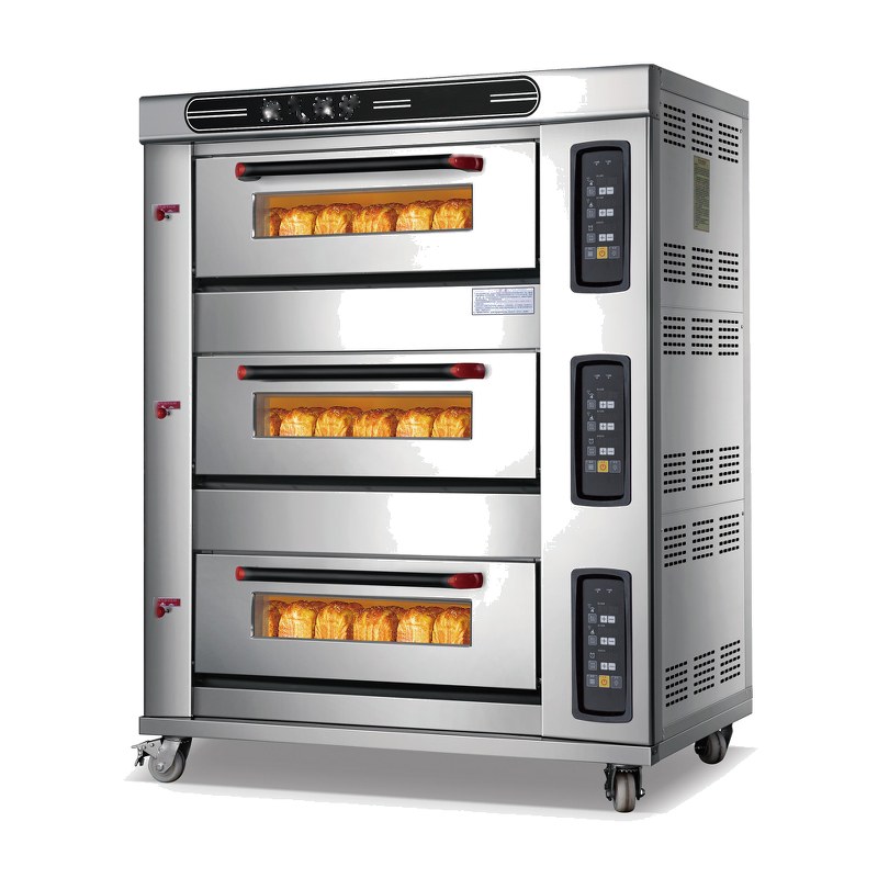 Electric 3 decks 6 trays Oven(Micro Computer) GCX-3-6DS