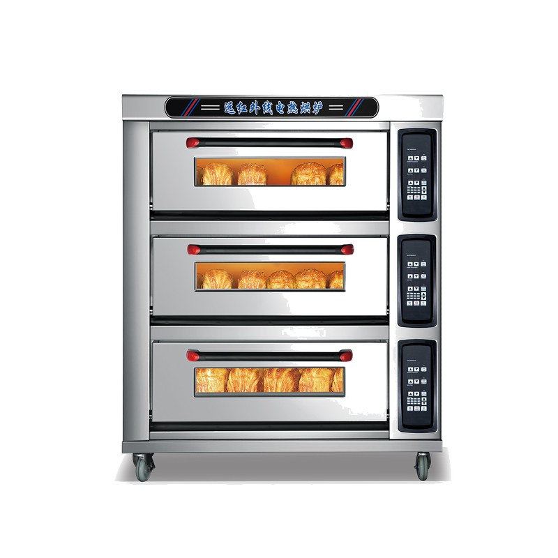 Electric 2 decks 6 trays Oven(Micro Computer) GCX-3-9DS