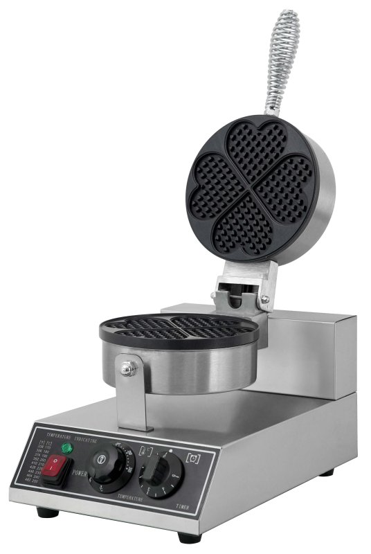 Commercial Single Heart Shaped Waffle Maker
