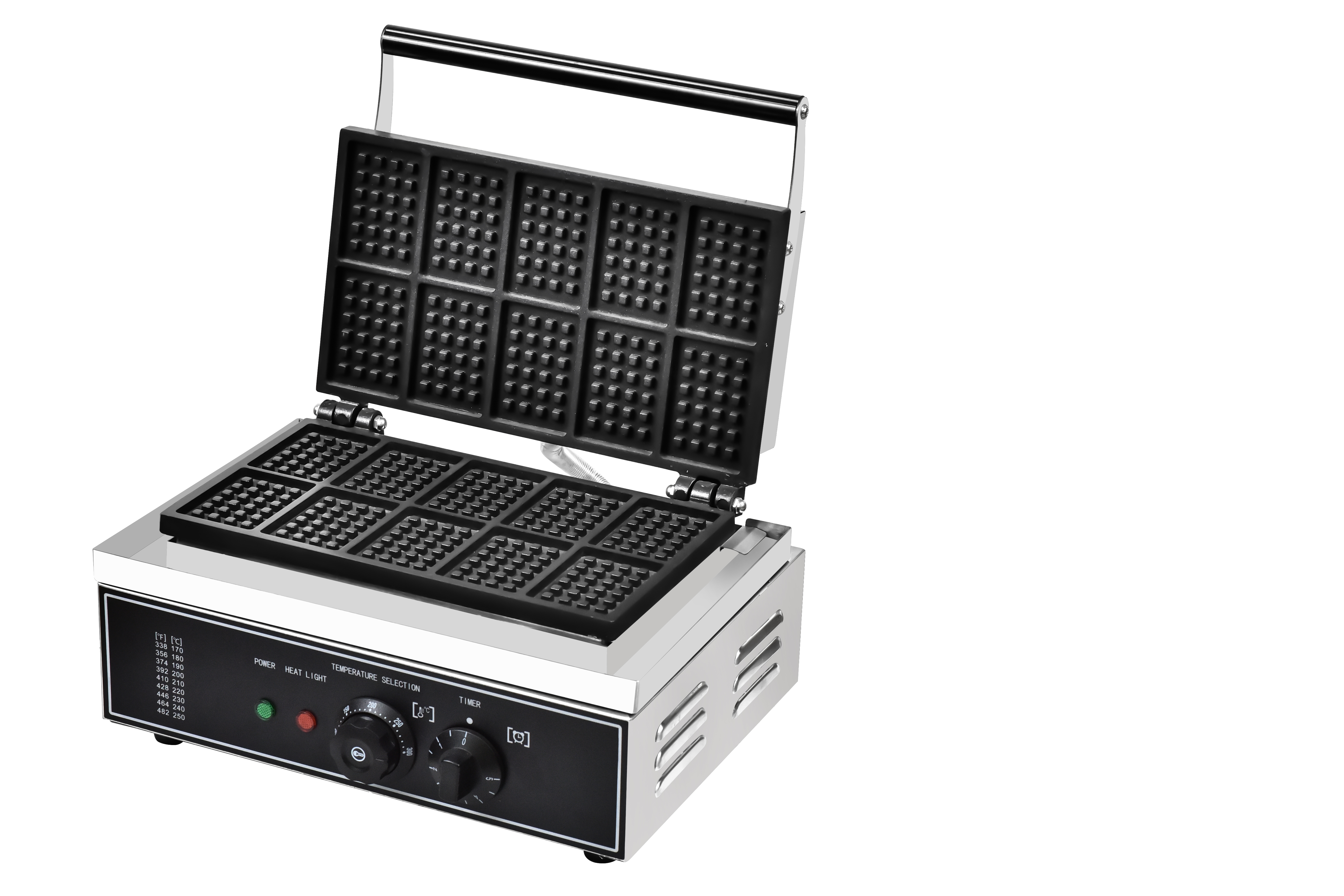 10 pcs Square Belgian Waffle Maker