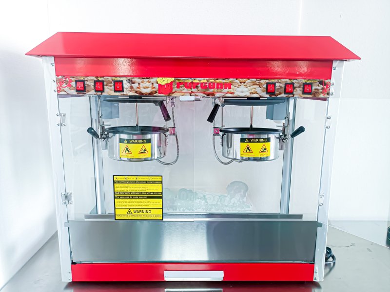 Commercial Double Popcorn Machine