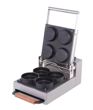Commercial Mirror 4 Waffle Maker
