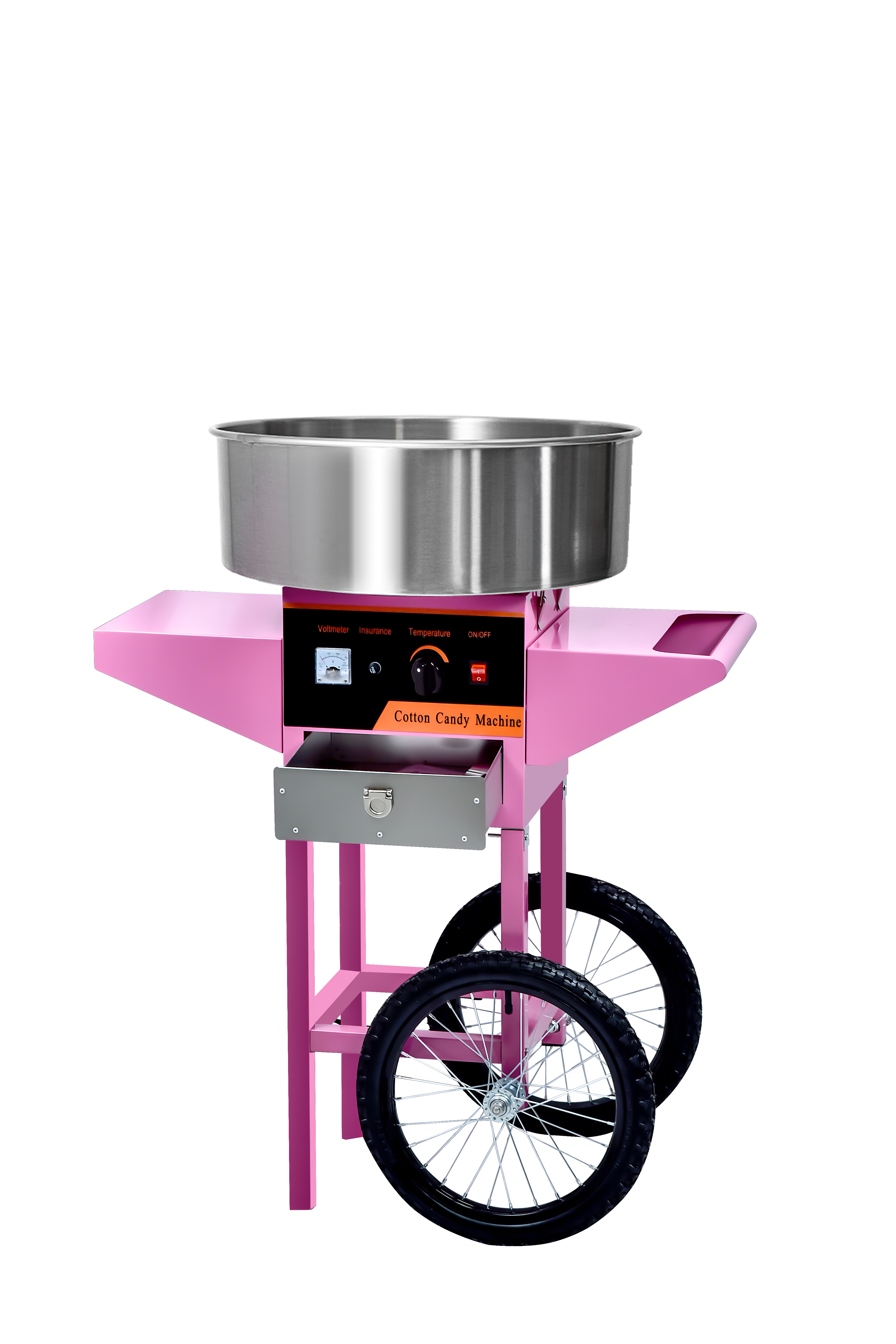 Commercial Cotton Candy Machine With Cart