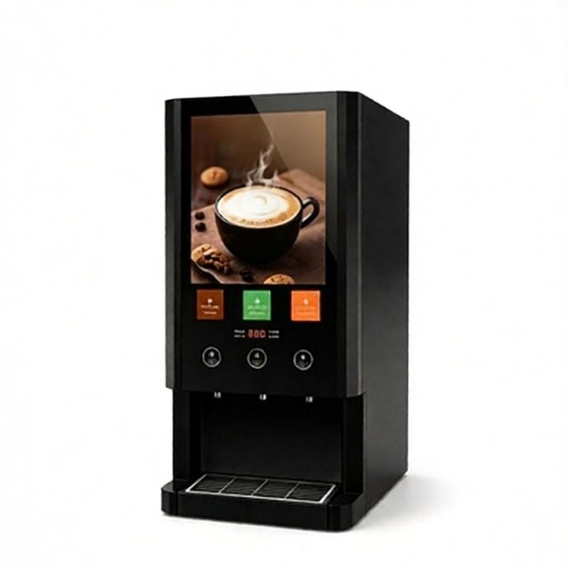 Three-Flavor Hot Drink Dispenser (Hot-Only Instant Type)