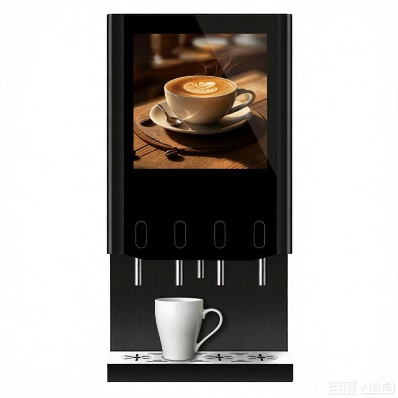 4-Flavor Instant Coffee Dispenser (Hot & Cold Type)