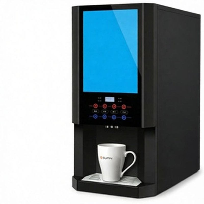 3-Flavor Instant Coffee Dispenser (Hot & Cold Type)