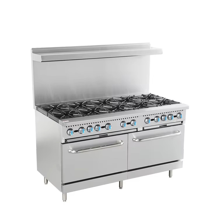 10-Burner GAS RANGE WITH OVEN