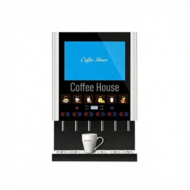 6-Flavor Instant Coffee Dispenser (Hot & Cold Type)