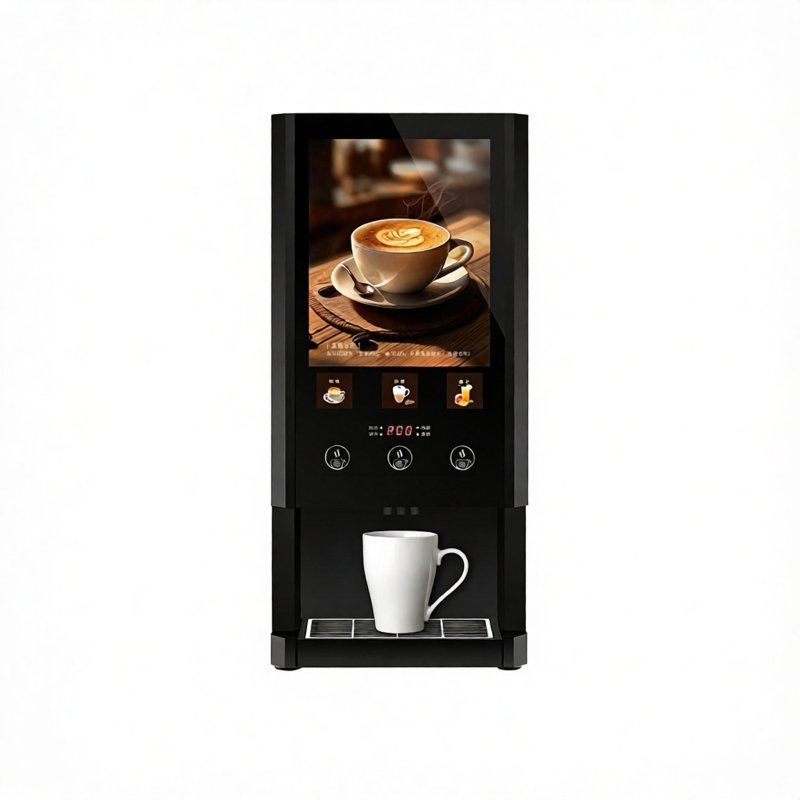 3-Flavor Instant Hot Drink Dispenser (Hot-Only Type)