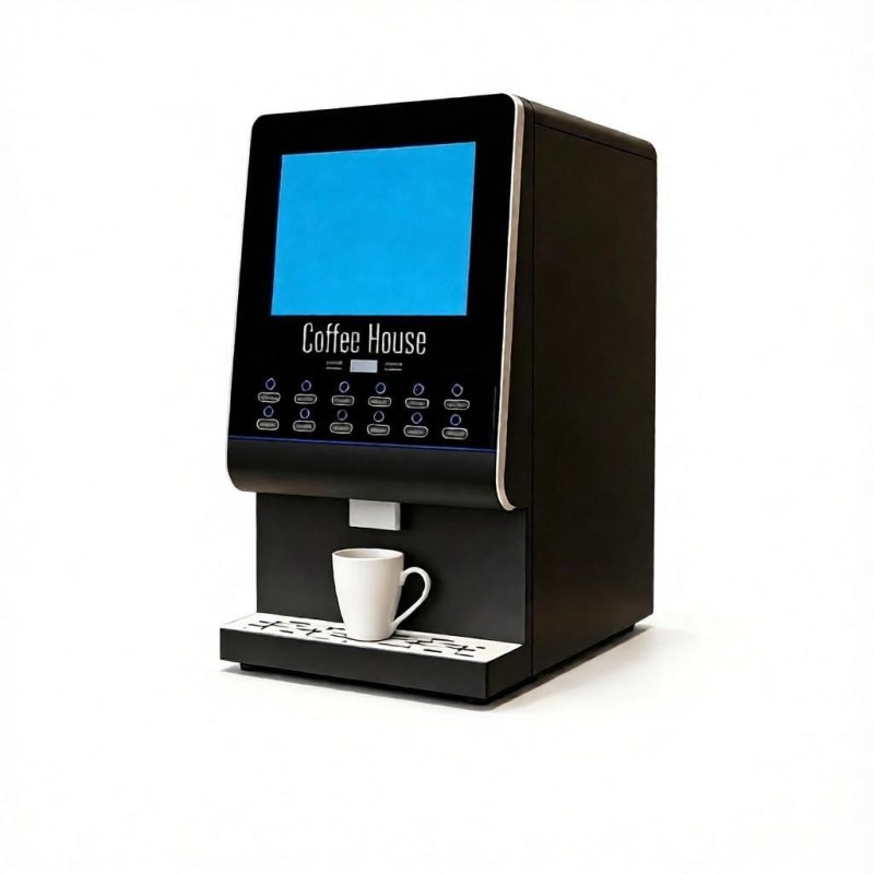 5-Flavor Instant Coffee Dispenser (Hot-Only Mixed Type)