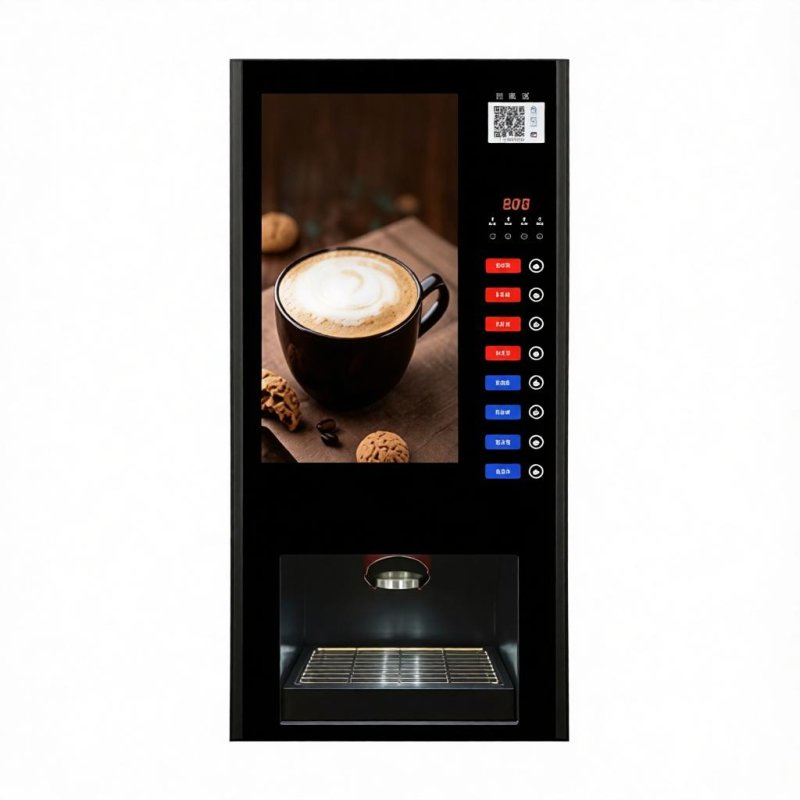 Self‑Service Coffee Vending Machine (Hot & Cold Instant Type)
