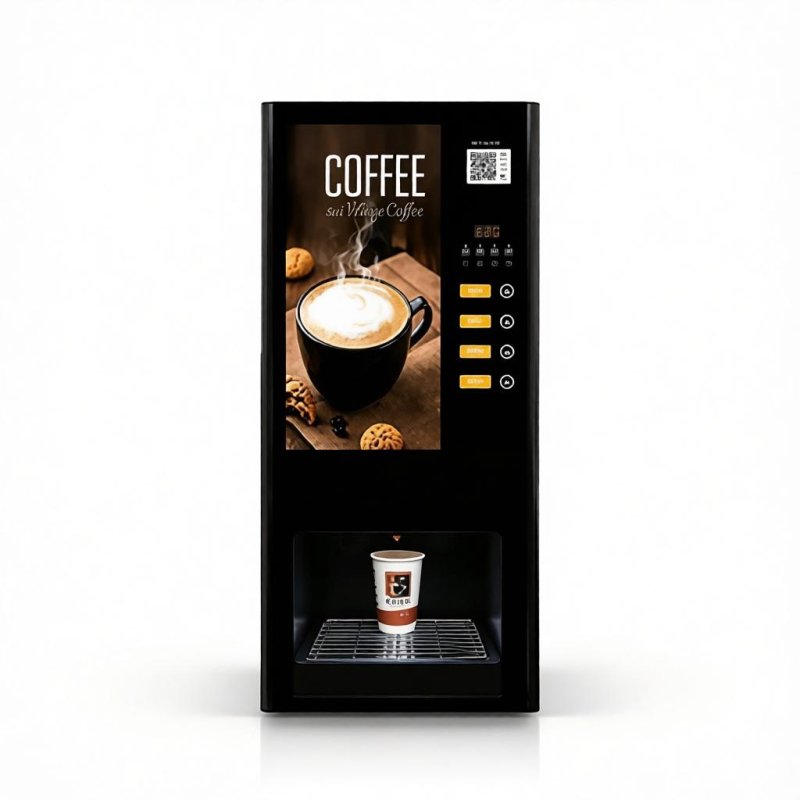 Self‑Service Coffee Vending Machine (Hot‑Only Instant Type)
