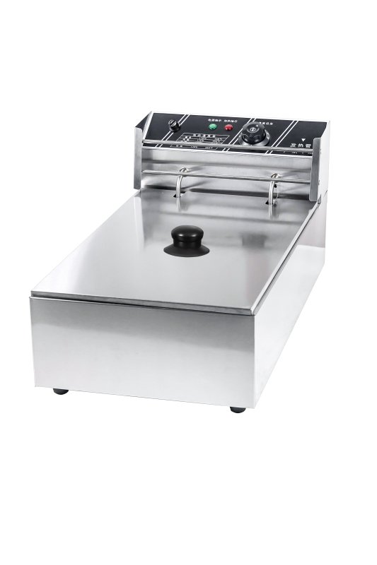 1‑Tank 1‑Basket Electric Deep Fryer