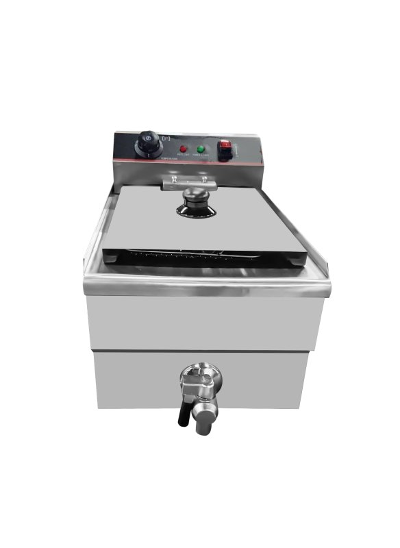 1‑Tank 1‑Basket Electric Deep Fryer