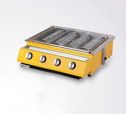 Commercial Gas 4-Burner Compact BBQ Grill MC-04A
