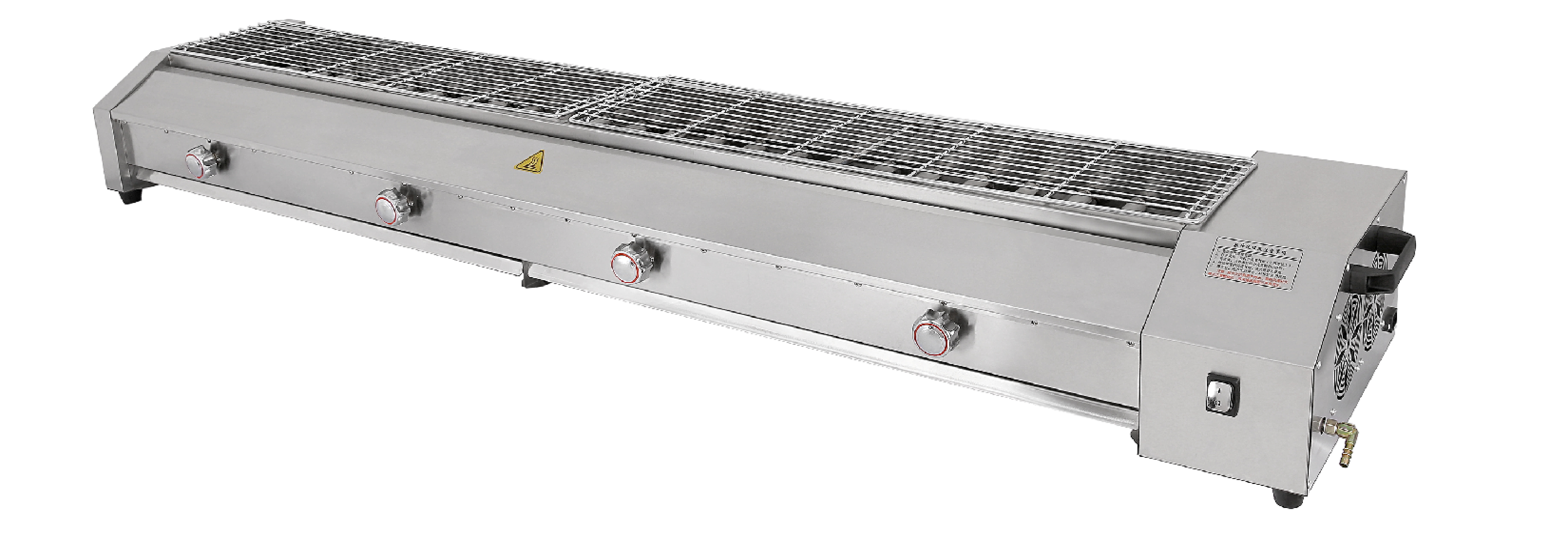 Commercial Gas Black Diamond Smokeless Grill MC-104Q