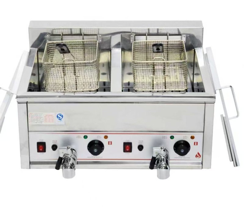 Commercial Electric Countertop Fryer MC-12LA-2