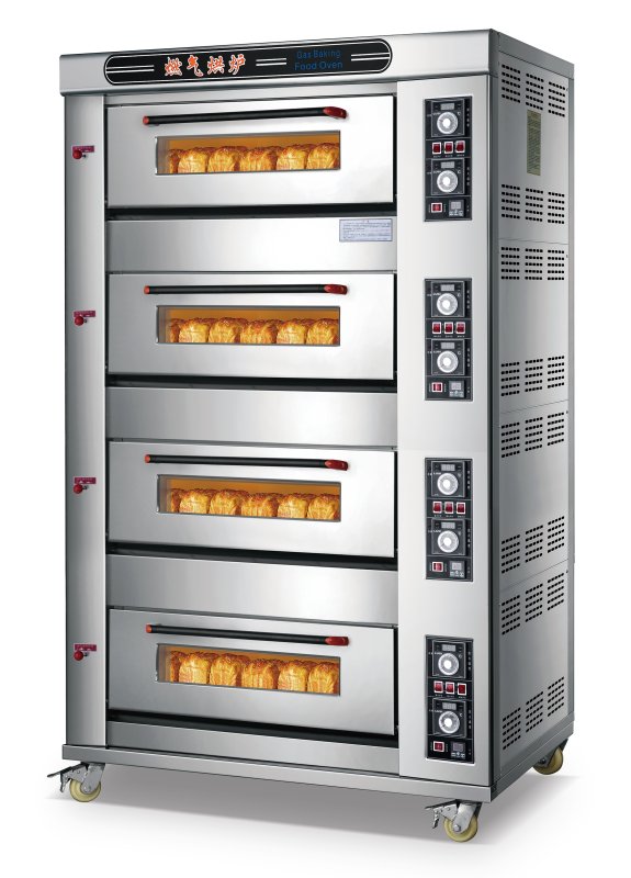 Gas 4 decks 8 trays Oven(Thermostat) GCX-4-8Q