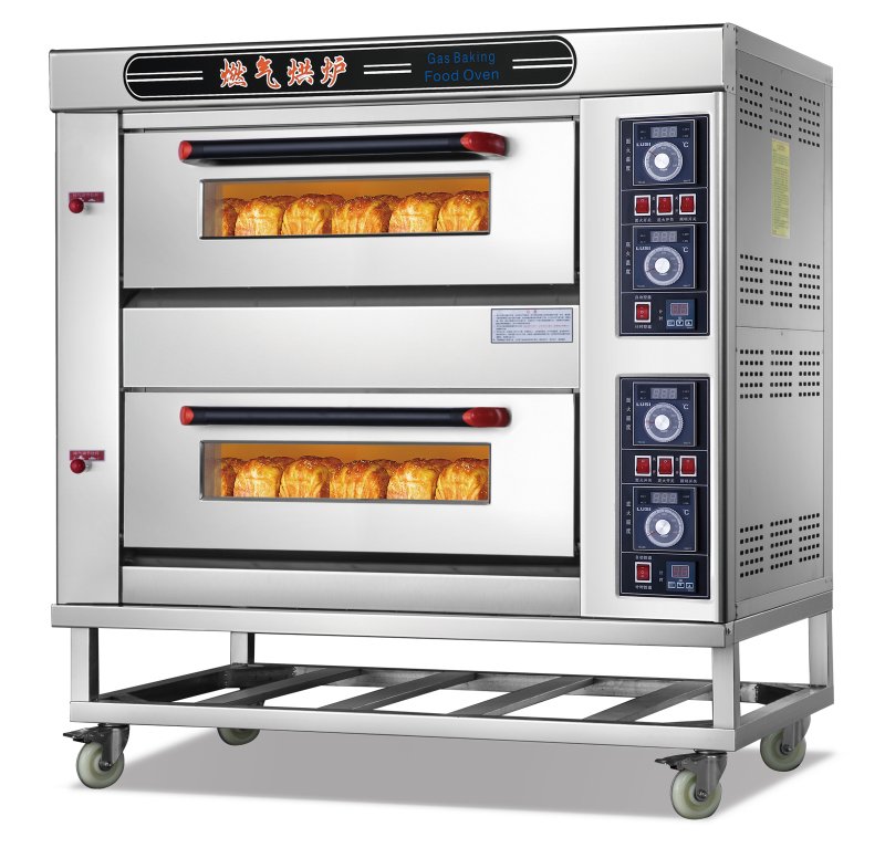 Gas 2 decks 4 trays Oven(Thermostat) GCX-2-4Q